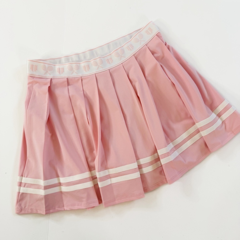 Eleven by Venus Williams Skort Women Large Pink White Baseline Tennis Pickleball - Picture 2 of 10